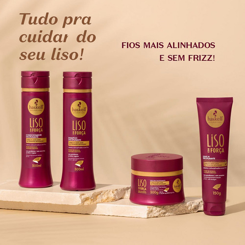 Leave In Liso Com Força Haskell 150g