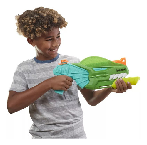 Lanzador De Agua Nerf Super Soaker Dinosquad Dinosoak Hasbro