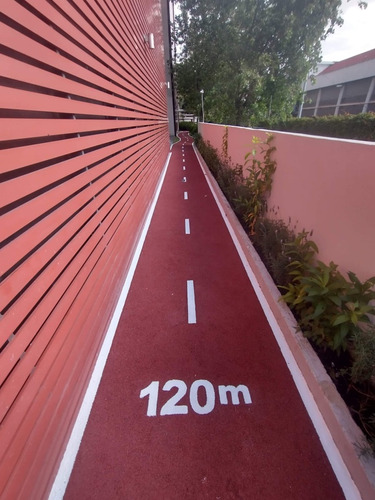 Piso De Caucho, Pista De Atletismo, Pista De Tartán M2