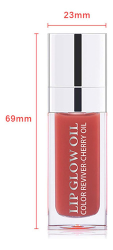 Lip Glow Oil Para Labios Secos, Hidratante, No Viaje