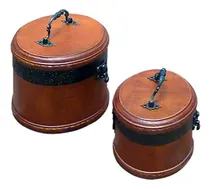 Comprar C&h Juego De 2 Baúles Y\u002Fo Alhajeros Estilo Vintage