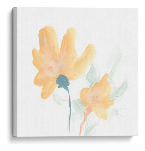 Canvas Lab Cuadro Petite Petals Iv 100x100, June Erica Vess