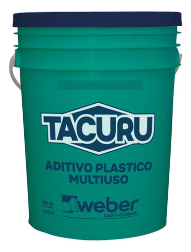 Imagen 1 de 4 de Tacuru Weber Aditivo Vinílico Multiuso 20l