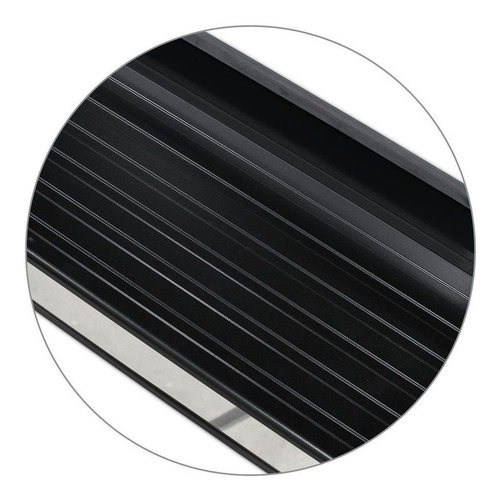 Imagem 5 de 6 de Estribo Lateral S10 2021 2022 2023 Cd Preto Personalizado P2