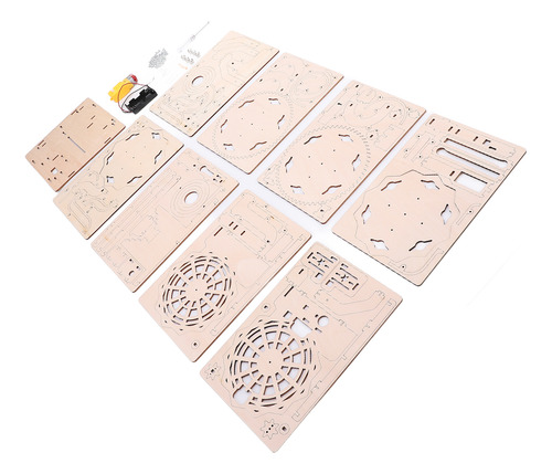 Rompecabezas De Madera 3d Para Adultos, Montaña Rusa, Barra