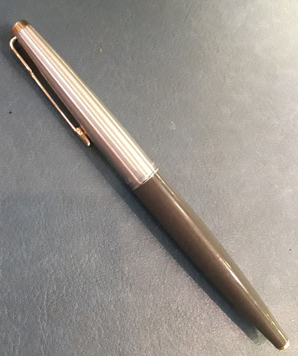 Parker 45 Gris Acero Combinado Lapicera Pluma Argentina 