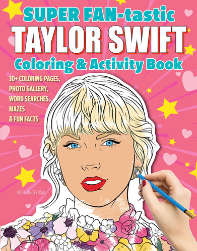 Book : Super Fan-tastic Taylor Swift Coloring And Activity.