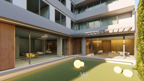 Departamento De 2 Amb Con Vista Al Jardin En Piso Alto En Palermo Soho