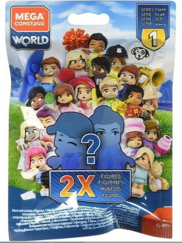 2 Mini Figura Pack Megacontrux Mattel 6+