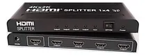 Comprar Splitter Hdmi De 4 Puertos 4k 2k 3d Full Hd 1080p