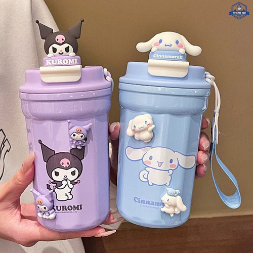 Termo De 480 Ml Con Un Simpático Dibujo De Dibujos Animados