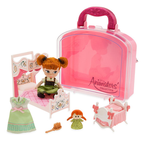 Disney Animators' Collection Anna Mini Doll Play Set