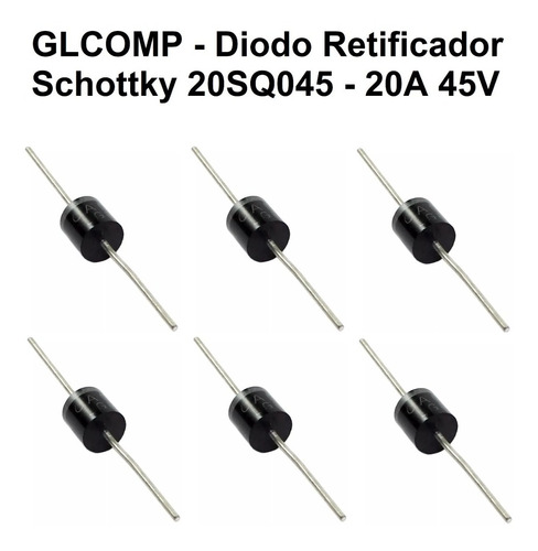 Diodo Retificador Schottky 20sq045 20a 45v P. Solar - 20 Pçs