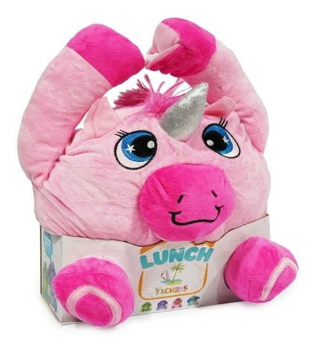 Lonchera Lunch Pets De Peluche Para Niñas Y Niños