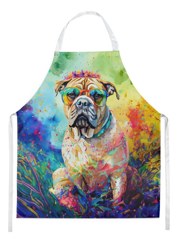 Dac2478apron Bullmastiff Hippie Dawg Apron Cooking Kitchen S