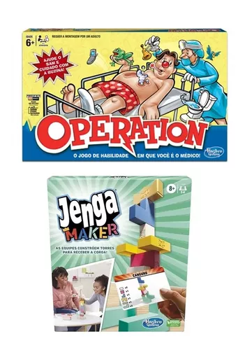 Jogo Operando - Jogo de Tabuleiro Eletrônico para Crinças Acima de 6 Anos -  B2176 - Hasbro Gaming - Hasbro Games