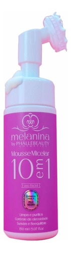 Mousse micelar limpiadora facial con melanina 10 en 1 de Phallebeauty