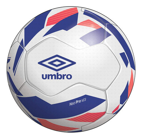 Umbro Neo - Balón De Fútbol Profesional, Talla 5, Blanco/.