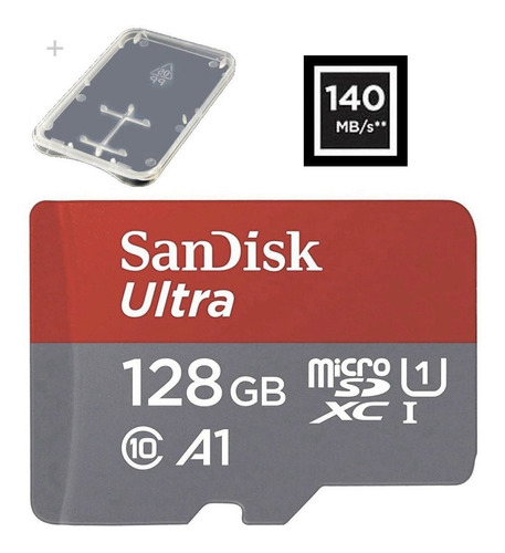 Memoria Micro Sd Sandisk 128gb Clase 10 4k / Nintendo Switch