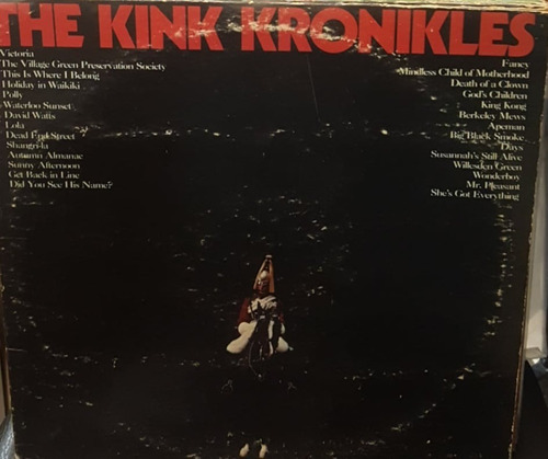 Kinks The Kink Kronikles Lp