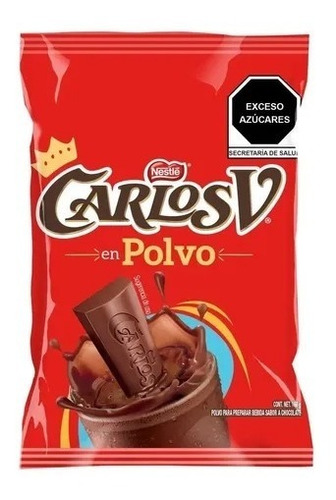 Chocolate En Polvo Delicioso Carlos V Nestle 345 Grs