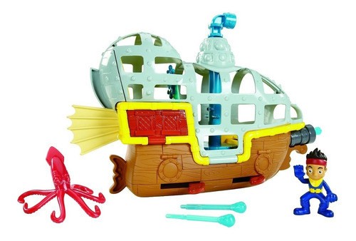 Submarino Bucky De Jake Y Los Piratas -fisher-price Disney's