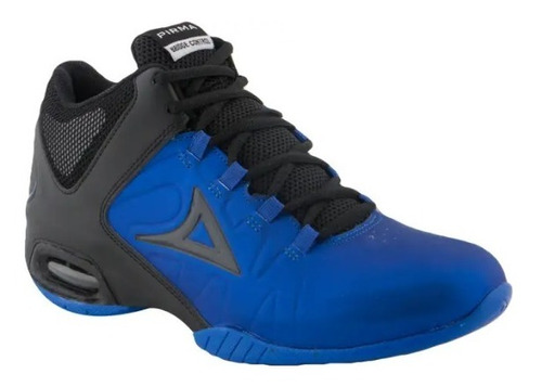 Tenis Deportivo Basketball Pirma 795 Azul Original Hombre