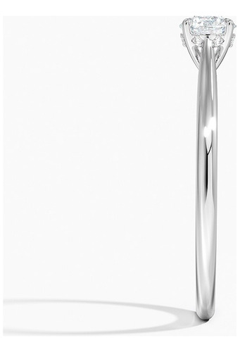 Anel De Noivado Feminino De Ouro18k Com Diamantes 70