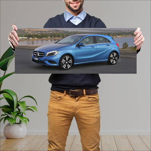 Cuadro 30x80cm Auto 2012 Mercedes Benz A Class A 970