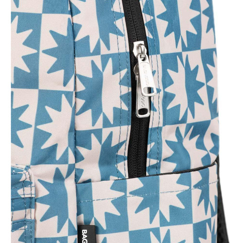 Mochila Basica Duo Star Azul