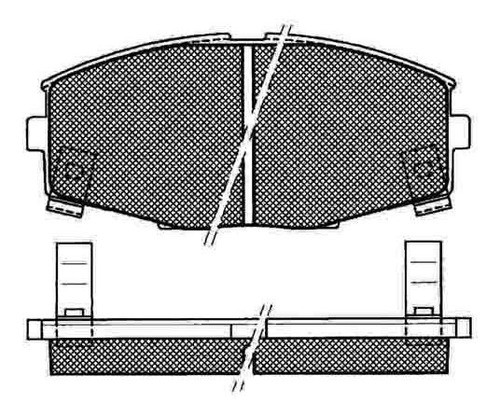 Pastilla De Freno Toyota Supra 89/92 Delantera