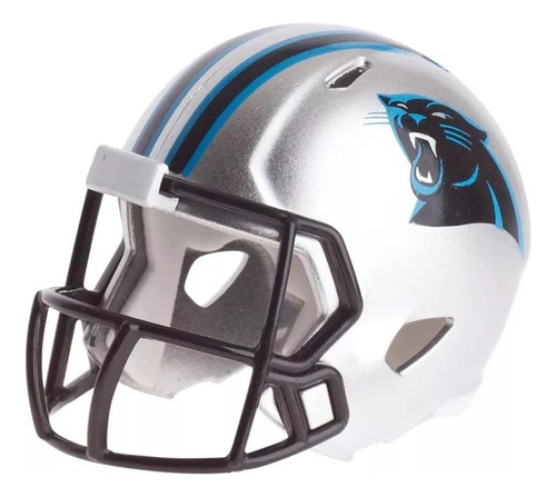 Mini Casco Nfl Riddell Pocket Size Carolina Panthers