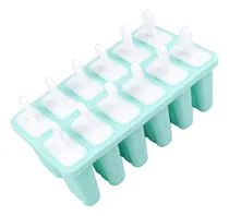 Comprar Moldes De Paletas De Silicona, Molde De Helado Casero De 12