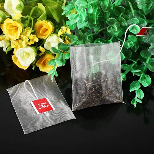 Bolsas De Té Desechables De Watris Veiyi 100pcs Con Cordero,