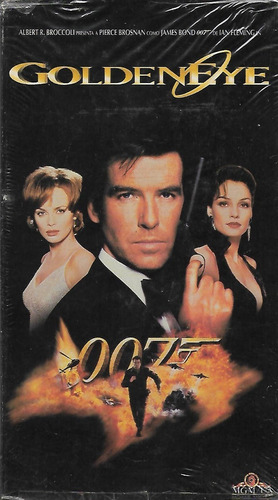 Goldeneye Vhs Pierce Brosnan Famke Janssen 1995