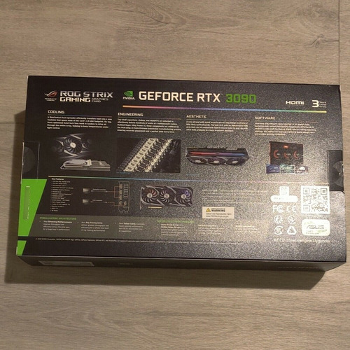 Imagen 2 de 2 de New- Asus Rog Strix Geforce Rtx *3090 Oc 24gb