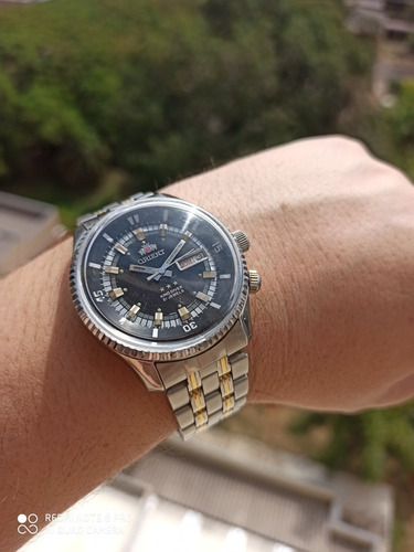 Espetacular Orient King Diver Automático 3 Chaves Giratório