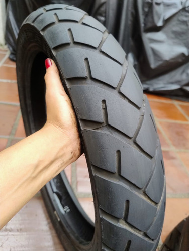 Pneu De Moto 110/80-19 Metzeler Tourance, Meia Vida (Usado)