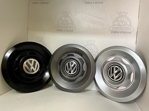 Imagem 2 de 5 de Calota Saveiro Trooper G6 Original Vw - Cinza Brilhante