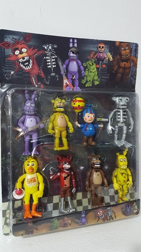 Personajes Five Nights At Freddy's 8 Muñecos