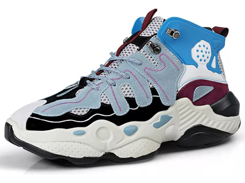 Zapatillas Altas De Baloncesto Multicolor Para Hombre