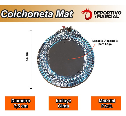 Imagen 3 de 6 de 50 Medallas Pvc Con Cinta Para Torneos Competencia Deportiva