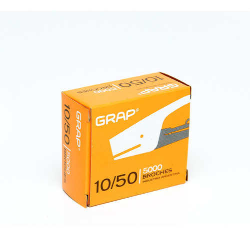 Broches Para Abrochadora Grap 10/50  Caja X 5000 Ganchos