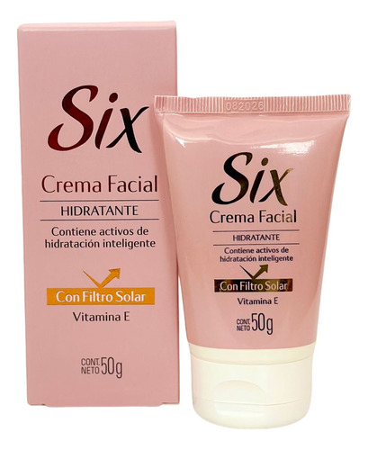 Crema Facial Hidratante Six 50 Ml