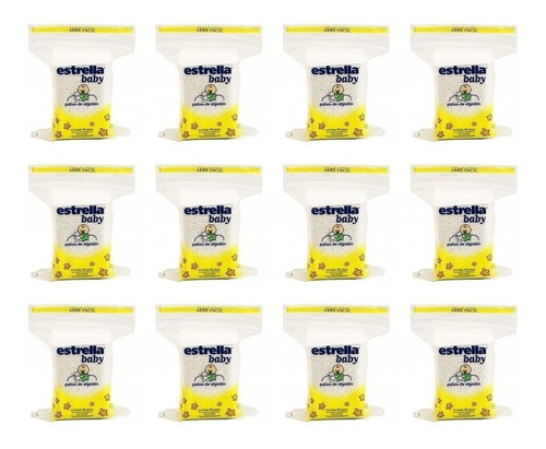 12 Pack Estrella Baby Paños X 40 Unidades