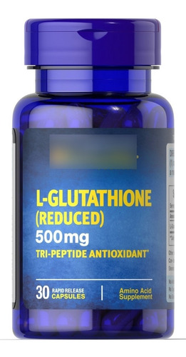 L-glutatión 500 Mg ( Reducido) Puritans Pride - Antioxidante