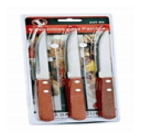 Set 6 Cuchillo Parrilla M/ Madera Sc96433 Smart Cook X. Xavi