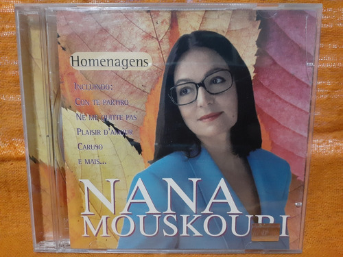 Cd Nana Mouskouri - Homenagens