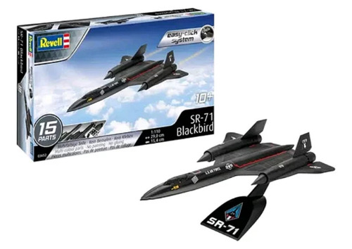 Lockheed Sr-71 Blackbird Revell Easyclick
