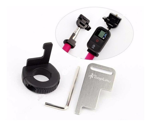 Imagen 2 de 6 de Kit Gopro Porta Control Remoto Wifi Para Monopod Palermo
